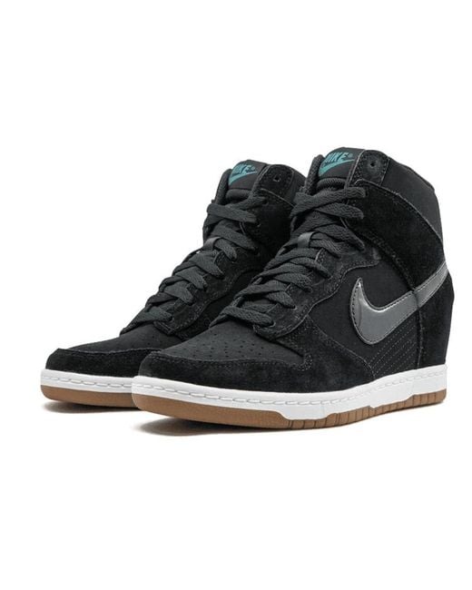 Nike Black (Wmns) Dunk Sky Hi Essential Gum'