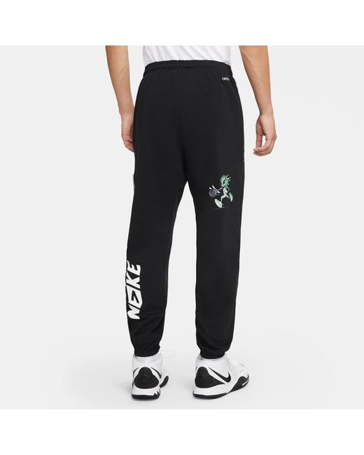 Nike Black Basketball Athleisure Casual Sports Long Pants/Trousers Autumn for men