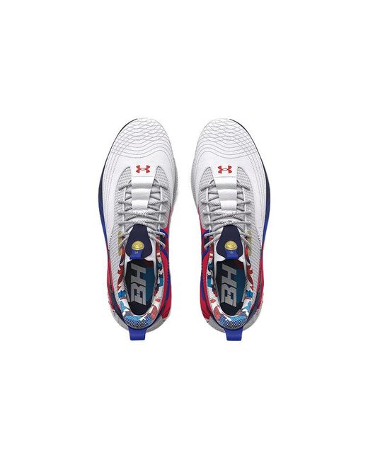 Under Armour Blue Harper 7 Low St 'Usa' for men