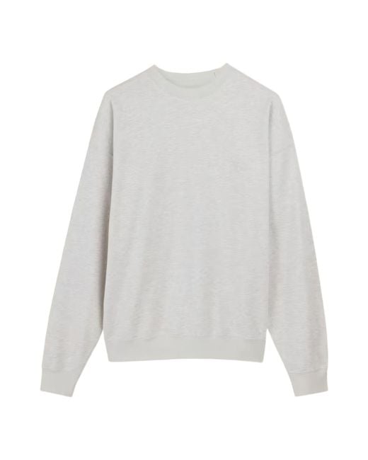 Adidas Gray X Y-3 French Terry Crew Sweater 'Cream' for men