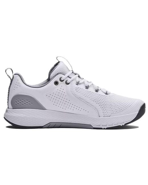 Under Armour White Charged Commit Tr 3 3023703-103 for men