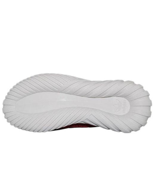 Adidas Red Tubular Doom Sock Primeknit 'Russet' for men