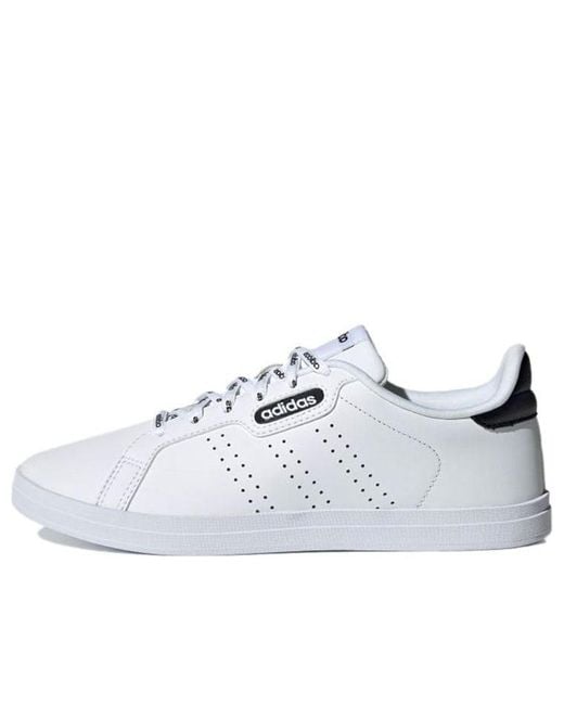 Adidas White (Wmns) Courtpoint Base