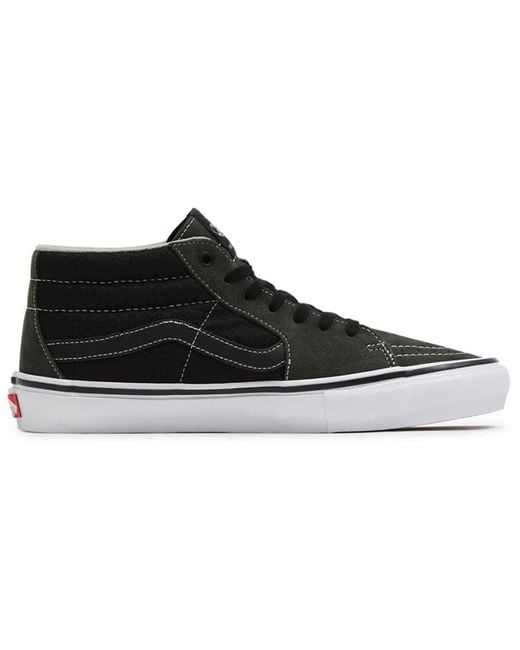 Vans Black Skate Grosso Mid 'Forest Night' for men