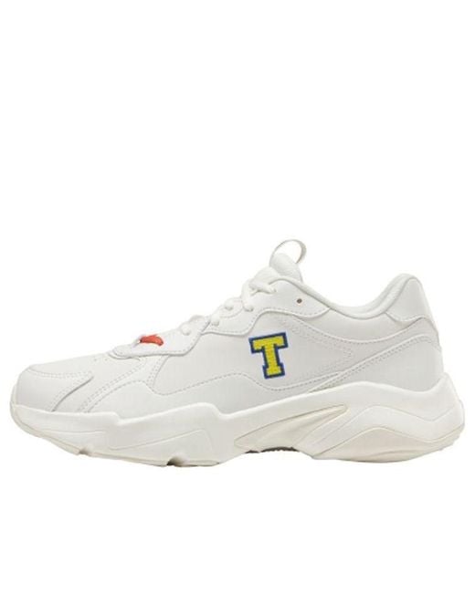 Reebok White Royal Turbo Impulse Cln Sneakers