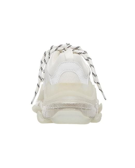 Balenciaga White (Wmns) Triple S Sneaker 'Clearsole