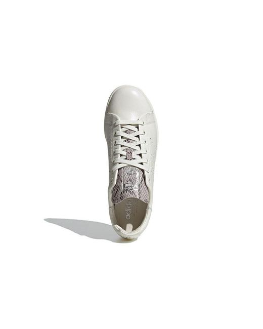 Adidas White Stan Smith Lux Shoes 'Off- for men