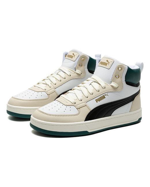PUMA White Caven 2.0 Mid Alpine Snow' for men