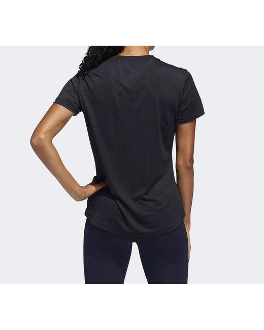 Adidas Black (Wmns) Own The Run Climalite Running Short-Sleeve Tee
