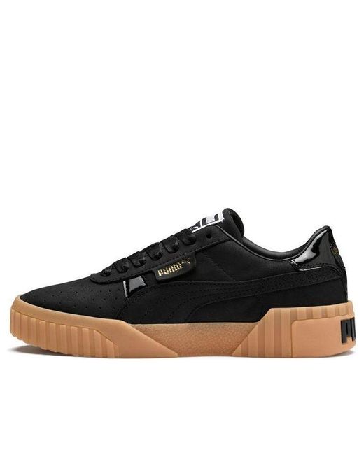 PUMA Black (Wmns) Cali Nubuck