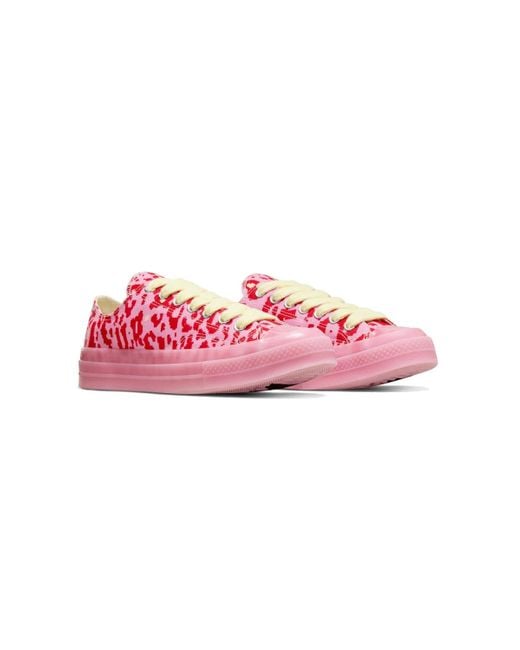 Converse Pink Chuck Taylor All Star 70 Ox 'Golf Le Fleur Digital Leopard' for men