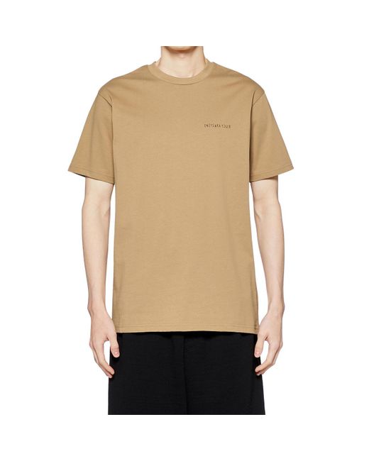 Onitsuka Tiger Natural Logo Tee 'Khaki' for men