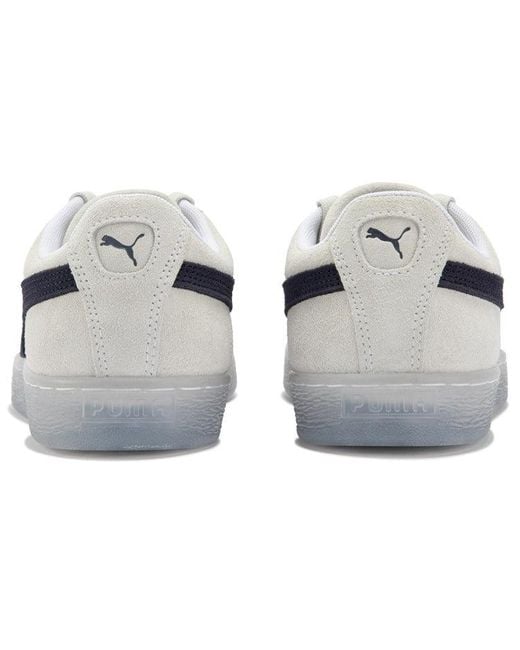 PUMA White Suede Translucent for men