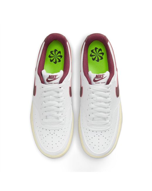Nike White (Wmns) Court Vision