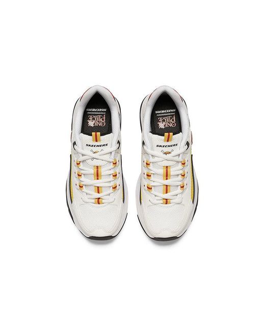 Skechers White (Wmns) D'Lites 4.0 X One Piece