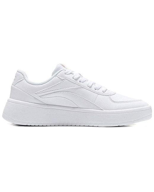 Li-ning White Superwave Low 'Snow' for men