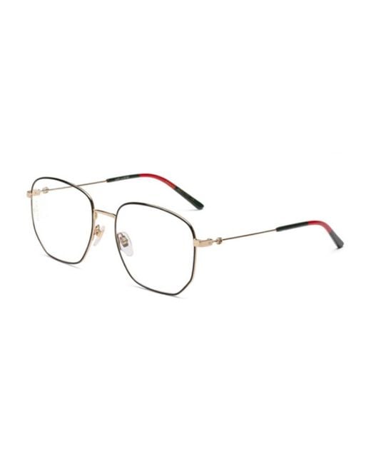 Gucci Brown Gg Standard Optical Glasses Frame Sub Edition