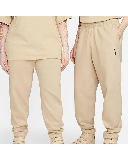 Nike Natural X Billie Eilish Crossover Solid Color Sports Long Pants Asia Edition Couple Style for men