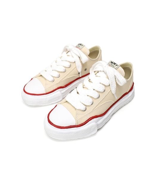 Maison Mihara Yasuhiro White Peterson Og Sole Canvas Low-Top Sneaker for men