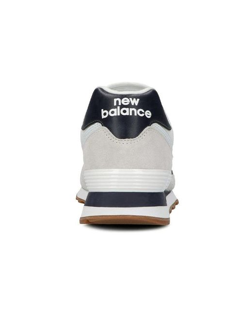 New Balance Blue 574 Series Low Tops Retro for men