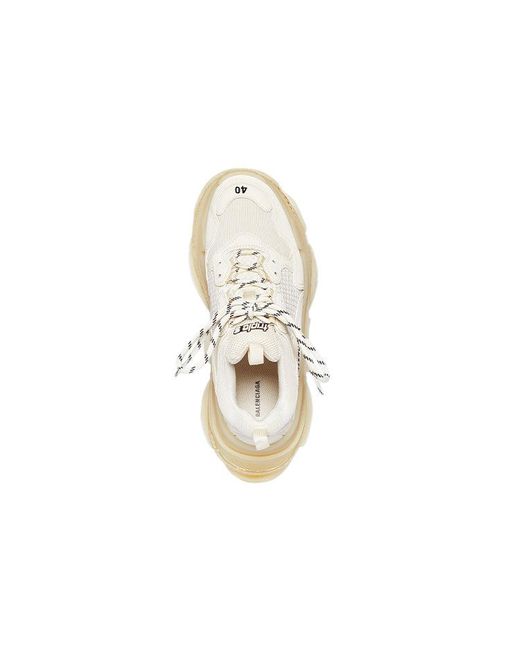 Balenciaga Natural (Wmns) Triple S Sneaker 'Clear Sole
