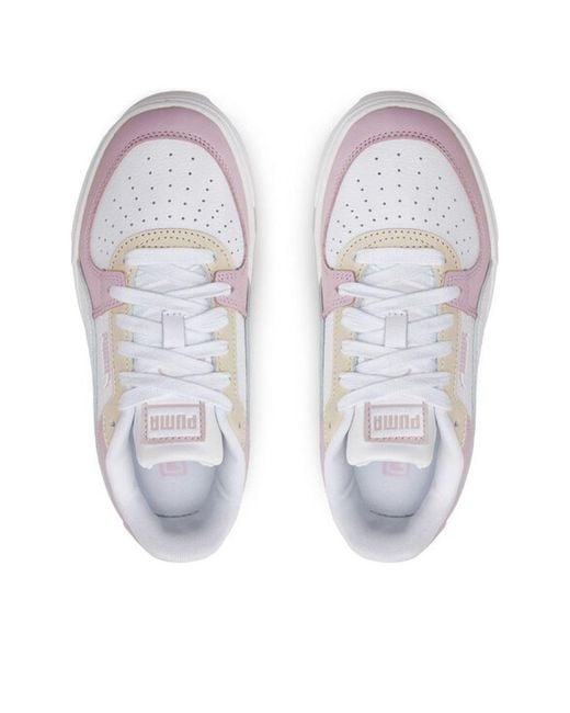 PUMA White Ca Pro Classic Trainers