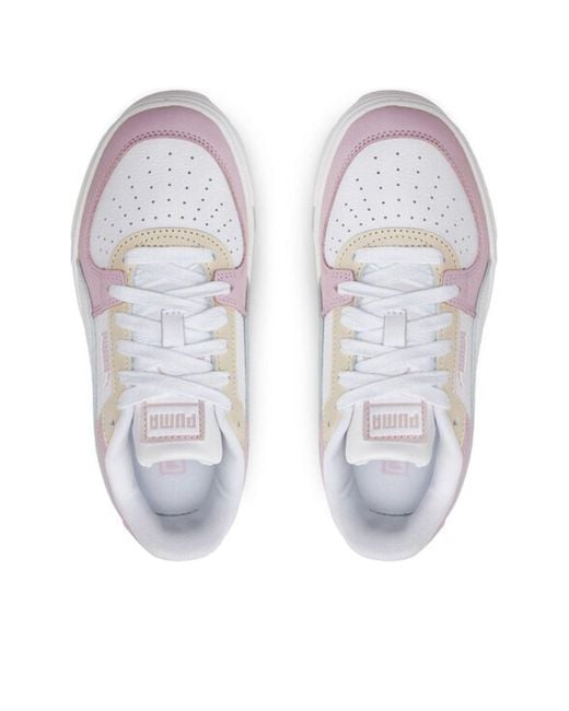 PUMA White Ca Pro Classic Trainers