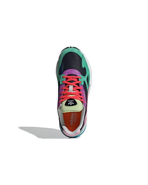 Adidas Blue (Wmns) Falcon 'Multi Color'