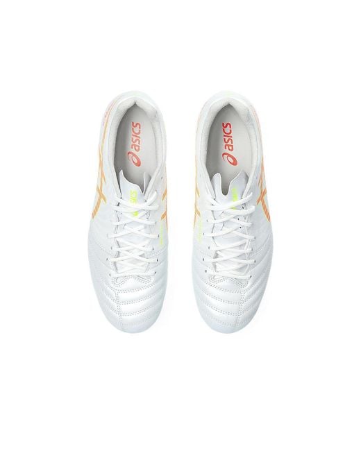 Asics White Ds Light X-Fly Pro 2 Flash Coral' for men