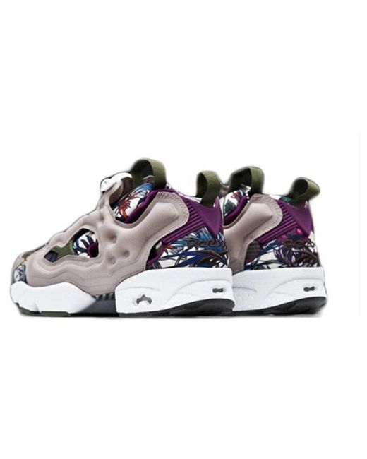 Reebok White Instapump Fury 'Seasonal Graphic Pack' for men