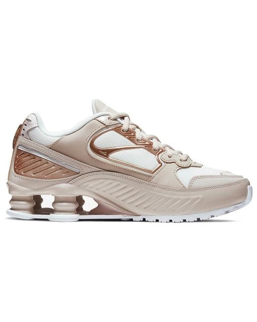Nike White (Wmns) Shox Enigma 'Desert Sand'