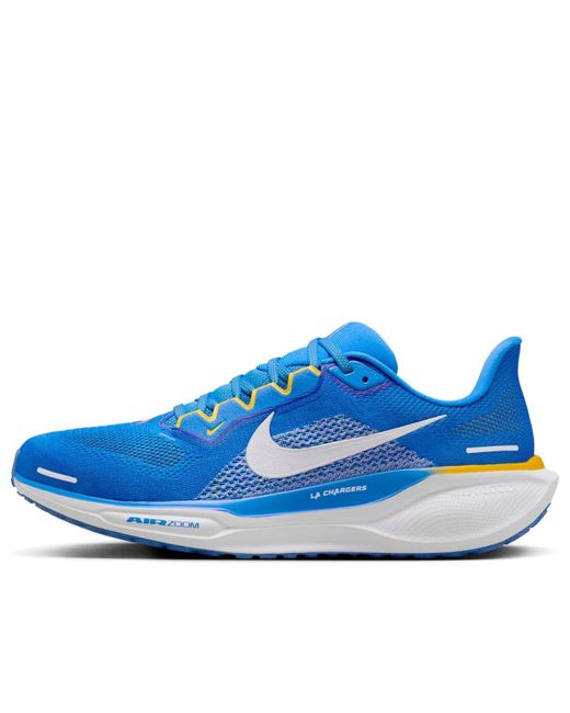 Nike Blue Air Zoom Pegasus 41 'Los Angeles Chargers' for men