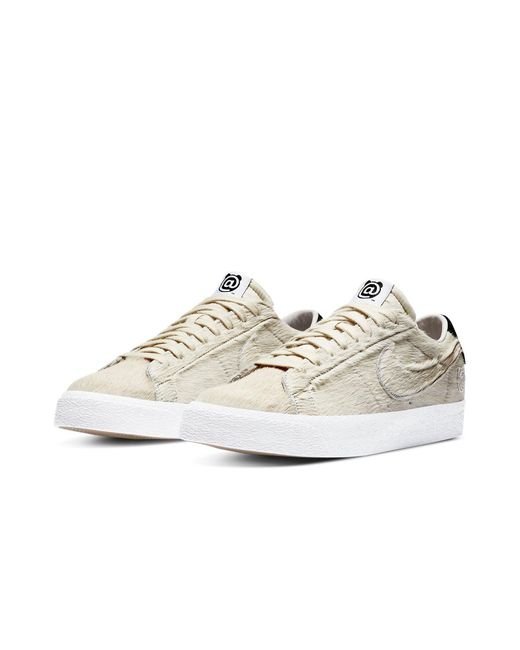 Nike White Medicom Toy X Blazer Low Sb 'Be@Rbrick' for men