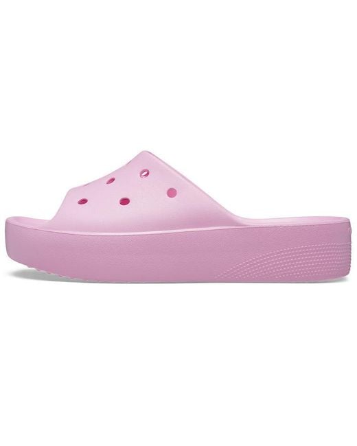 CROCSTM Pink (Wmns) Classic Platform Sandals