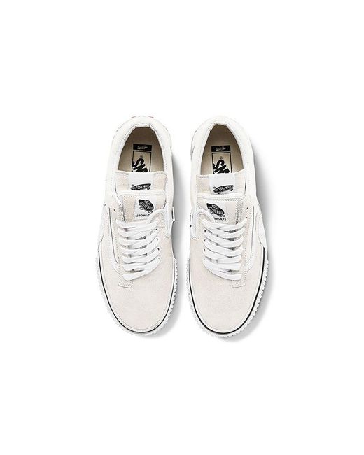 Vans White Cap Mash Low Lx Gum' for men