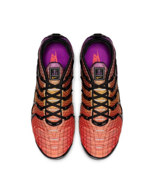 Nike Brown Air Vapormax Plus 'Grid Sunset' for men