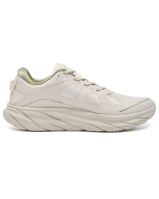 Rigorer White Running Shoes for men
