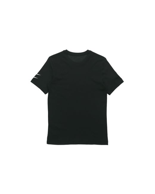 Nike Black Alphabet Logo Sports Short Sleeve for men
