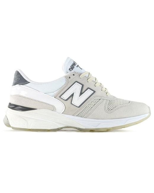 New Balance White 770 Shoes for men