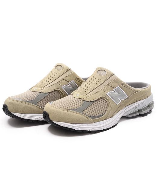 New Balance Gray 2002r Mule Lightweight Athleisure Casual Sports Shoe for men