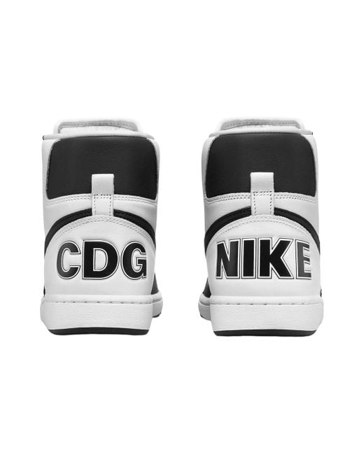 Nike White Terminator High X Comme Des Garcons Homme Plus for men