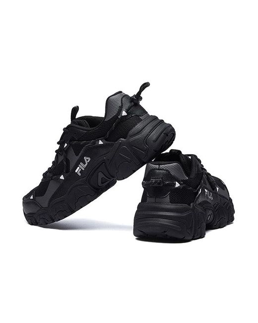 Fila Black (Wmns) Cat Claw Sports Casual Sneakers