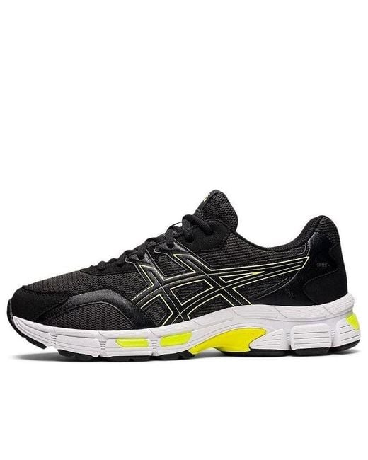 Asics Black Gel Jog Mc 'Graphite Sour Yuzu' for men