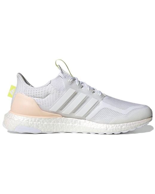 Adidas White Ultraboost 5.0 Dna Shoes 'Cloud Metallic' for men