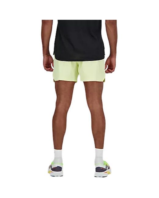 New Balance Green Rc Short 5" 'Spotlight' for men