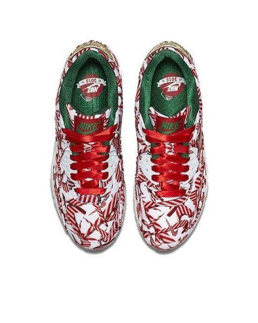 Nike Red (Wmns) Air Max 90 'Gift Wrapped Pack'