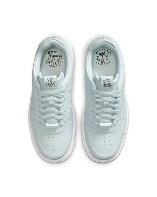 Nike Blue (Wmns) Air Force 1 'Pixel Ghost Aqua'