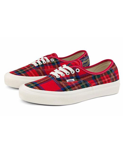 Vans Red Pendleton X Authentic 44 Dx 'Anaheim Factory for men