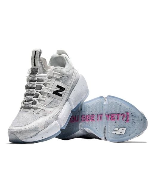 white vision racer new balance