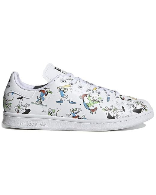 Adidas White Disney X Stan Smith 'Goofy' for men